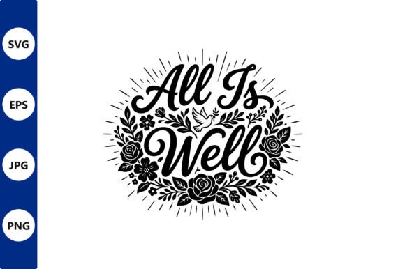 All is Well Floral Wreath Script Review