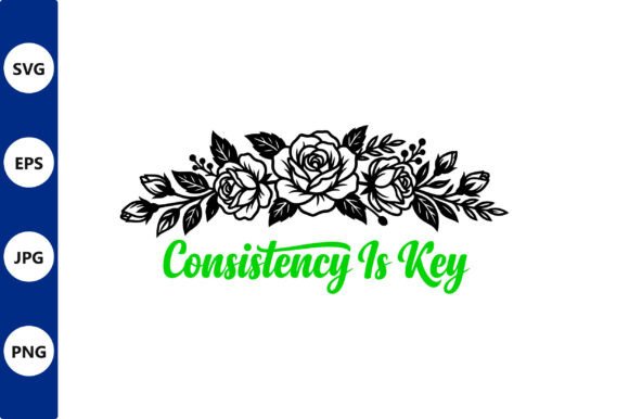 Floral Banner Script Consistency is Key