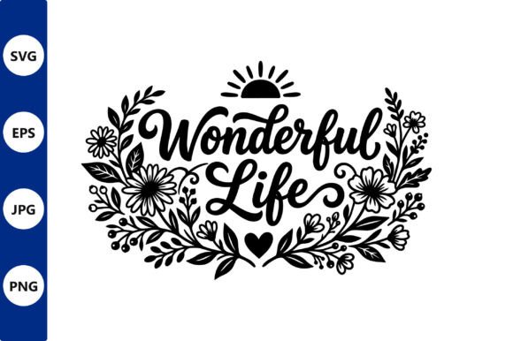 Floral Banner with Wonderful Life Embroidery Review