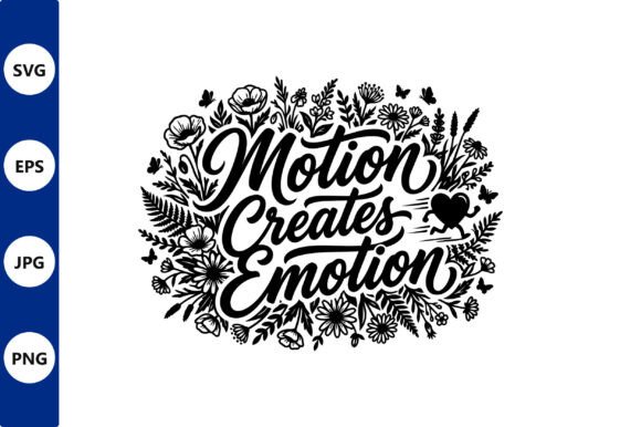 Floral Script Typography Motion Emotion Review
