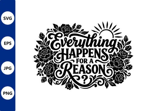 Floral Typography Quote Design Review