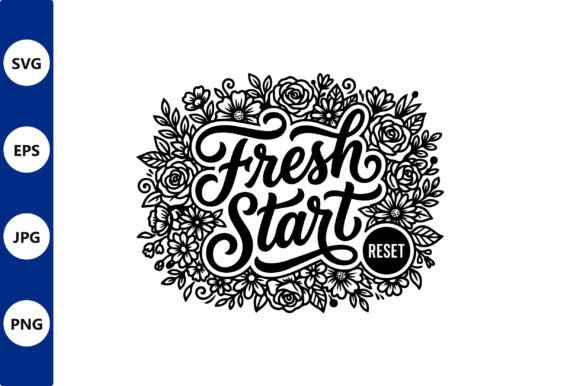 Fresh Start Floral Border Vector: A Designer's Review