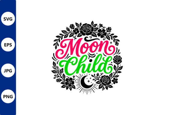 Moon Child Floral Circle Emblem Review