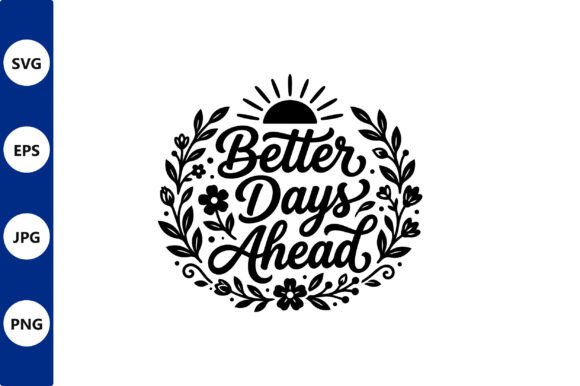 Round Floral Wreath Script Better Days Review